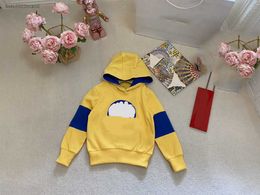 designer baby clothes kids hoodies Splicing design sweater Size 100-160 CM Logo printing Long sleeved sweatshirts July08