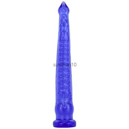 Dildos/Dongs Long Anal Plug Sex Toys Buttplug Enema Butt Women Bdsm Goods For Adults Prostate Massager Masturbators Analplug Toys For Sex HKD230816