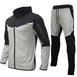 man Windbreakers suit High Waist Sports Gym Wear Leggings Elastic Fitness man Overall Full Tights Workout Size M-3XL