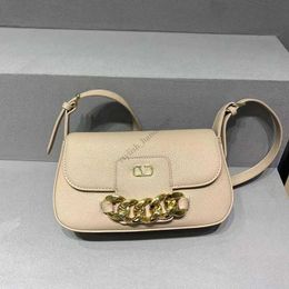 High quality Fashion designer Women's Handbag Metal letter Chain clamshell bag Luxury shoulder bag Crossbody bag purse