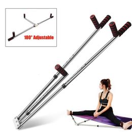 Core Abdominal Trainers 3 Bar Leg Stretcher Adjustable Split Stretching Machine Stainless Steel Home Yoga Dance Exercise Flexibility Training Equipment 230816