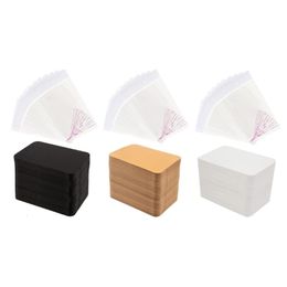 Jewellery Boxes 100 Pcs Keychain Display Cards with Self-Sealing Bags Keychain Card Hold Cardboard for Keyring Jewellery Display Packaging 230815