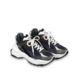 Designer Women for Mens Run 55 Casual Shoes Real Leather Sports Sneakers Flats Casual Speed Trainers Size 35-40 Oijqoi