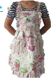 18pcs NEW Home Kitchen Apron Pastoral Style CRAFT COMMERCIAL RESTAURANT KITCHEN BIB APRONS Pinafore Simple