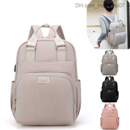 Diaper Bags Baby Diaper Bag Mom Fashion Mom Travel Nap Backpack Waterproof Baby Changing Care Bag Z230816