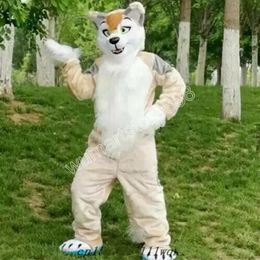 Fox Dog Fursuit Mascot Costumes Halloween Christmas Event Role-playing Costumes Role Play Dress Fur Set Costume