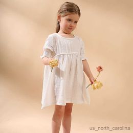 Girl's Dresses Baby Girls Cotton Dress Clothing for Kids Soft Fashion Stylish Children Dresses Clothes For Summer Causal Princess R230816