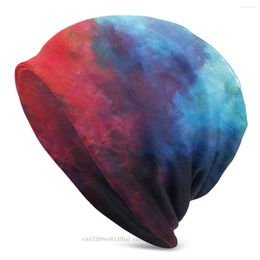 Berets Bonnet Hats Abstract Acrylic Expressionist Art Men Women's Knitted Hat Colorful Winter Warm Cap Street Skullies Beanies Caps