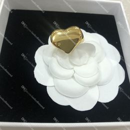 Gold Heart Band Rings Women Designer Party Rings Celtic Ladies Opening Rings for Gift
