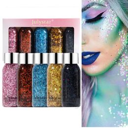 Body Glitter Face Gel For Halloween Makeup Beauty Set Hair Cheeks And Nails 230815