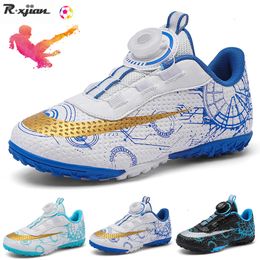 Athletic Outdoor Soccer Shoes Kids Boy Brand Professional Indoor Football Boots Children Lightweight Outdoor Futsal Sneakers Size 30-39# 230816