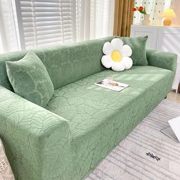 Chair Covers Jacquard Flower Sofa Stretch Cover Living Room Couch Slipcover L Shape Sectional Corner Protector Elastic 1/2/3/4 Seaters