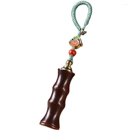 Keychains Pendant Decor For Car Hanging Keychain Accessories Portable Decorative Bag Rosewood Ornament Man Supplies