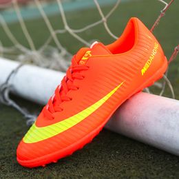 Dress Shoes Professional Men Kids Turf Indoor Soccer Shoes Cleats Original Superfly Futsal Football Boots Sneakers Men Chaussure De Foot 230816