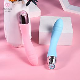 Vibrators Soft G Spot Vibrator 10 Frequencies Clitoral Vaginal Massager Waterproof Rechargeable Silicone Dildo Mute Sex Toys for Women 230815