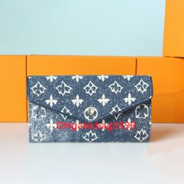 2023 Speedy BandouliEre 25 Senior Quality Designer Denim Shoulder Bag Monograms Jacquard Handbag Zipper wallet M81115