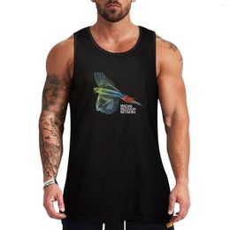 Men's Tank Tops Great Green Macaw Print - Recovery Network Top Mens Designer Clothes Vests For Men