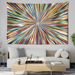 Tapestries 3D Swirl Tapestry Colorful Wall Hanging Fireworks Skull Beach Wall Tapestry Backdrop Home Room Decor