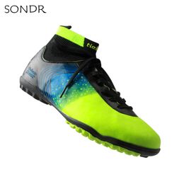 Dress Shoes Soccer shoes men's and women's sports shoes high-top ag long nails tf broken nails non-slip artificial grass training shoes S770 230815