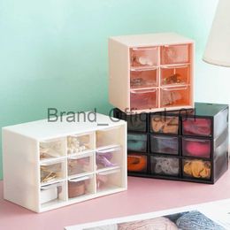 Desktop Drawer Storage Box Plastic Cosmetic Jewellery Sundry Organiser Multi-compartment Dustproof Storage Boxes x0816