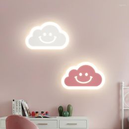 Wall Lamps Children's Bedroom Led Modern Minimalist Warm Boys And Girls Room Lights Nordic Bedside Light Fixture