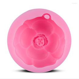 Baking Moulds Silicone 3D Rose Flower Fondant Mould Cake Decorating Soap Chocolate Craft E805