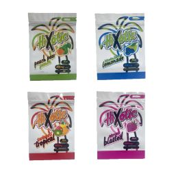 wholesale Infused mylar bags 300mg straw blasted peach pear punch packaging bag empty plastic blue baggies