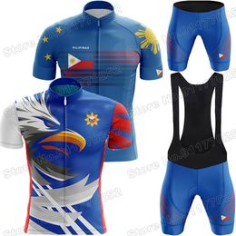 Cycling Jersey Sets Philippines Set Pilipinas Clothing Summer Road Bike Shirts Suit Bicycle Bib Shorts MTB Sportswear 230816