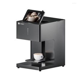 3d Latte Art Coffee Printer Machine Automatic Beverages Food Selfie With WIFI Connexion Printing Edible Ink Cartridges