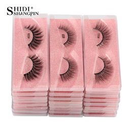 False Eyelashes Wholesale Bulk 103050100 Pcs Natural Long Fluffy Wispy 3D Mink Lashes Eyelash Eoft Lash 230816