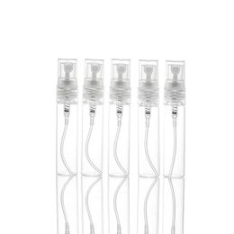 7ML 1/4Oz Refillable Clear Glass Atomizer Mini Empty Pump Spray Bottle Vial For Perfume Essential Oil Sample Gift Xojlc