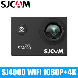 Weatherproof Cameras Original SAM SJ4000 WIFI Action Camera 1080P HD 20" Waterproof Cam Sport DV Connector Set 230816