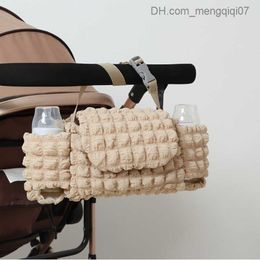 Diaper Bags Foam fabric stroller suspension bag Children's large capacity storage bag Children's diaper storage bag Z230816