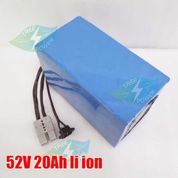 52V 20Ah 14S lithium battery pack 750W 1000W For Balance car Electric Bicycle Scooter tricycle batteries with 30A BMS