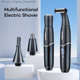 4-in-1 electric hair removal neutral shaver nose hair trimmer eyebrow shaper armpit bikini trimmer intimate hair removal device Z230817