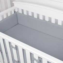 Bed Rails 130x24CM Double-deck Crepe Baby Crib Bumpers Anti Collision Protective Cloth Soft Package born Child Bed Guardrail Mat 230816