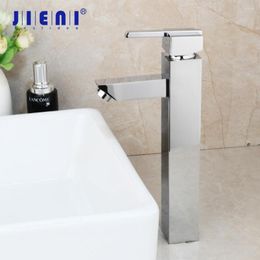 Bathroom Sink Faucets JIENI Basin Faucet Kitchen Ceramic Valve Deluxe Tap Countertop Taps & Cold Water Mixer