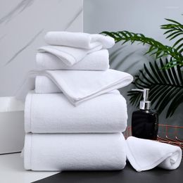 Towel 1PCS White Soft Microfiber Cotton Fabric Face El Bath Towels Wash Hand Portable Terry Small W009