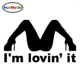 Whole Car Stylings I'm Lovin It Spread Legs - Vinyl Car Sticker Funny Girl Stripper And Decals191L