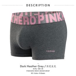Underpants PINKHERO Fashion For Men Including High Quality Comfy And Soft Cotton Underwear Boxer Briefs Calzoncillos Hombre 230815