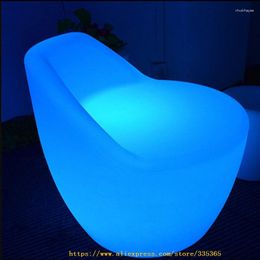 Outdoor Pool RGB Led Chair Desk Light With Remote And Charger Stand Lamp Bar Stool Furniture Wine Seat