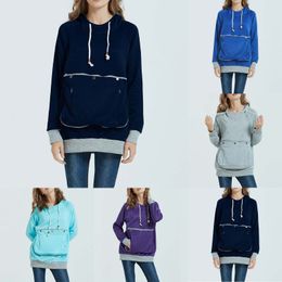 Women's Sweaters Oversized Womens Sweatshirt Plain Autumn And Winter Pet Hooded Sweater Pullover Loose Solid Colour Thick 230815