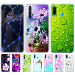 case for Honour 20 Case silicon Back Cover Phone Case For Huawei Honour 20 Pro Lite Honor20 YAL-L21 YAL-L41 Luxury Cartoon