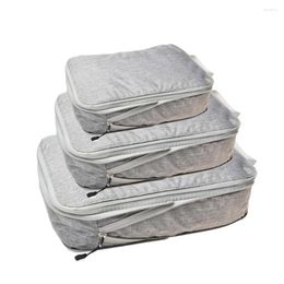 Storage Bags Luggage Travel Set Compression Layer 3pcs Large Organiser Suitcase Portable Pouch Single