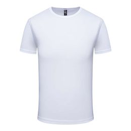 YSFZ 5007 # 160G Poliester Classic Szybkie suszenie na okrągłym szyi T-shirt