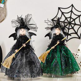 Decorative Objects Creative Halloween Decor Ghost Festival Witch Doll Tree Top Star Desktop Ornaments Props For Home Living Room Bedroom 230815