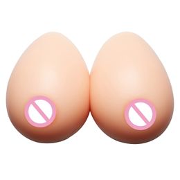 Breast Form Realistic Fake Boobs Self Adhesive Silicone Breast Forms Crossdresser Shemale Transgender Drag Queen 230815