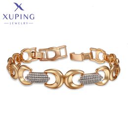 Charm Bracelets Xuping Jewelry Fashion Arrival Charm Gold Color Women Bracelet X000676453 230815