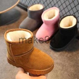 Boots 2023 Children Boots Autumn Winter New Children Army Boots Children's Korean Short Boots British Boots For Kids Girls Snow Boots J230816