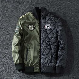 Men's Jackets Spring and Autumn Windproof Jacket Men's Baseball Motorcycle Black Motorcycle Pilot Coat Pilot Tactical Military Bomb Men Z230816